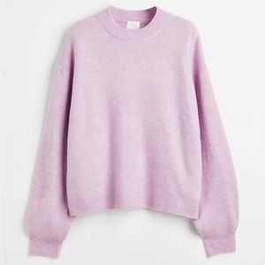 H&M Purple Knit Sweater